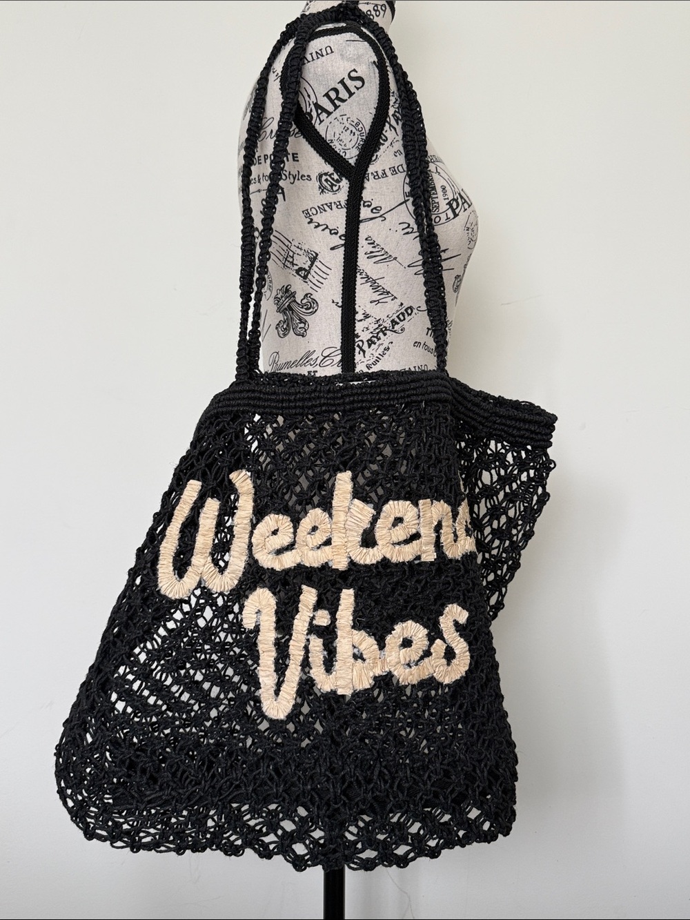 Z Supply Jute “Weekend Vibes” Tote